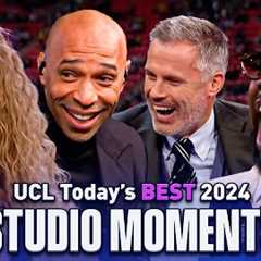 The BEST UCL Today moments of 2024 | Kate Scott, Thierry Henry, Micah Richards & Jamie Carragher