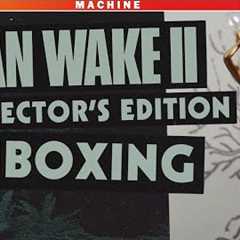 Alan Wake 2 Collector's Edition Unboxing