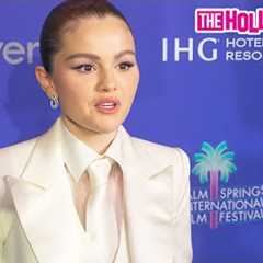 Selena Gomez Speaks On Her Film Emilia Pérez At The 36th Annual Palm Springs Film Awards In CA