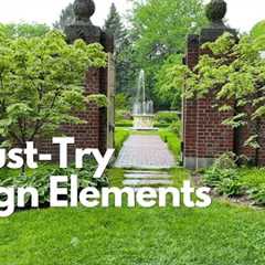 4 Must-Try Garden Design Elements to Create a Unique Garden