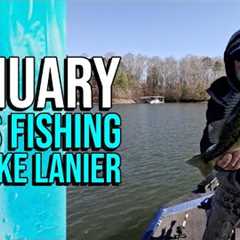 January Bass Fishing At Lake Lanier