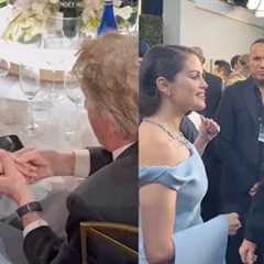 Martin Short Checks Out Selena Gomez's Engagement Ring At Globes