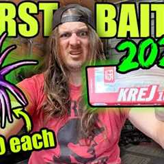 These are the WORST and BEST Bass Fishing Baits of 2024!!