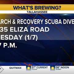 What's Brewing: Search & recovery scuba dive team