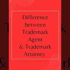 Difference between Trademark Attorney and Trademark Agent #trademarkattorney  #trademarkagent