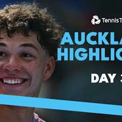 Mensik vs Shelton; Monfils Takes On Struff & More 💥 | Auckland 2025 Highlights Day 3