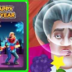 Scary Teacher 3D | miss T Scrappy New Year Walkthrough (iOS Android)