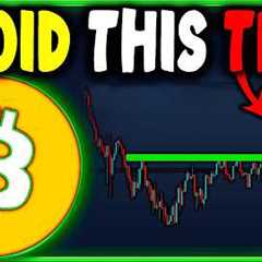 BITCOIN : This Bitcoin Trap That Could Cost You Everything ⚠️Bitcoin News Today now & (BTC..