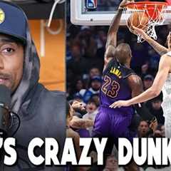 Jeff Teague REACTS to LeBron James INSANE dunk on Derrick Lively in Lakers-Mavs | 520 in the Morning