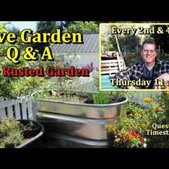 Vegetable Gardening Live  Monthly Questions & Answers E-50 (Starting Herbs Indoors)