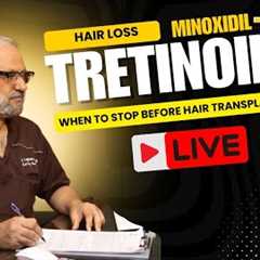 Tretinoin for hair loss and when to STOP before your Hair Transplant