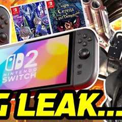 BIG Nintendo Switch 2 Confirmed LEAK & Games Update...