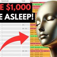 How to Make Money Online While You Sleep ($1,000 Daily With Bots!)