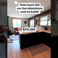 Cost to build our Barndominium