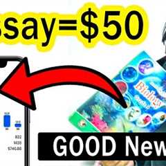 1 Essay = $50 🔥 MAKE MONEY ONLINE | HOW TO EARN MONEY ONLINE