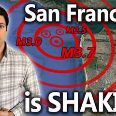 Three Earthquakes from the San Andreas Fault have Struck San Francisco. Are These Precursors?