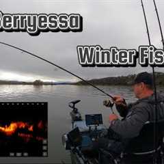 Lake Berryessa winter fishing, back on the home lake.