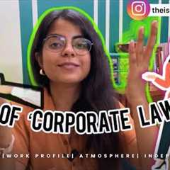 TRUTH of CORPORATE LAWYERS: Real work and job| See this if you want to become a corporate..