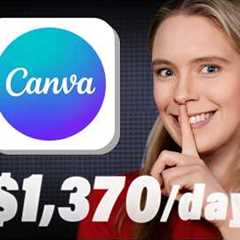 The New Way To Make Money With Canva Ai ($1,370+/Day)