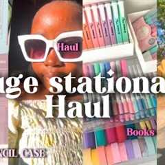 Stationary shopping+ Huge Haul |• back to School 2025🤍🌺