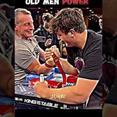 🔥💪AUDEN LARRATT VS OLD MEN POWER ARM WRESTLING #sports #trending