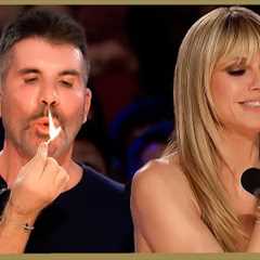 Magician Does Magic With MATCHES on America's Got Talent!