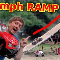 50 RC Cars on GIANT ramp -  Best RC event ever!!