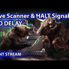 ​🌟Live Scanner  Stock Market scanner - Silent Stream (no-delay, voice only)  01/13/2025