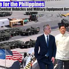 Philippines Surprised! Dozens of NATO Combat Vehicles and Military Equipment Arrive in Subic Bay