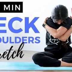 10 min Yoga for Neck Pain & Upper Back Knots