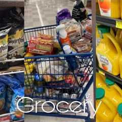 Grocery Shopping ASMR Relaxing Satisfying Video Tiktok💚