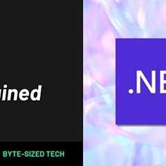 What is .NET? | .NET Explained in 2 Minutes For BEGINNERS.