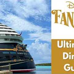 What to Eat on the Disney Fantasy: The ULTIMATE Guide!