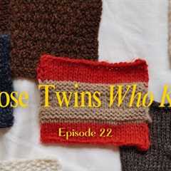 Those Twins Who Knit Episode 22 - a knitting podcast