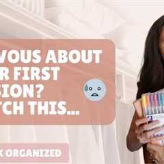 START A PROFESSIONAL ORGANIZING BUSINESS | HOW TO RUN YOUR FIRST SESSION