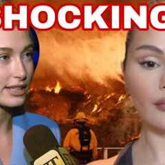 Hailey Bieber CAUGHT COPYING Selena Gomez AGAIN in Los Angeles FIRES!