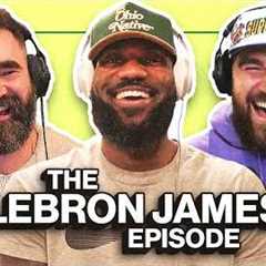 LeBron James on Playing in the NFL, Jordan's Pick-Up Games and Favorite Career Milestone | Ep 123