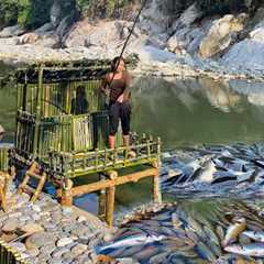 Overnight rush build completes awesome fishing shelter