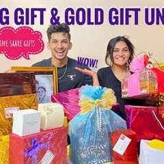 Wedding Gift and Gold Gift Unboxing 🎁🤩 #gift #wedding #unboxing #dailyvlog