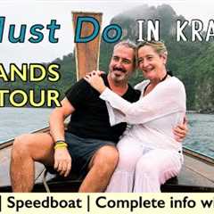 Krabi 7 Island Sunset Tour with BBQ Dinner & Snorkeling | Longtail Boat vs Speedboat