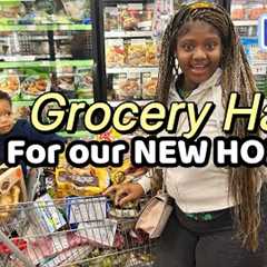 *HUGE* JANUARY GROCERY HAUL 🍎🛒|| NEW  HOME 🏡GROCERY SHOPPING 2025