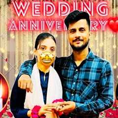 WEDDING ANNIVERSARY 👩‍❤️‍👨 | FOREVER TOGETHER ❤️| Special Gifts From Husband 🎁