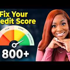 How To Fix Your Bad Credit Score ASAP | No Credit Repair Needed