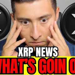 XRP RIPPLE HOLDERS I GOT URGENT NEWS! (UNBELIEVABLE)