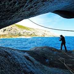 Catch and Cook in an Incredible Sea Cave