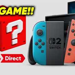 Nintendo Switch 2 April Direct Has A BIG SECRET GAME!!