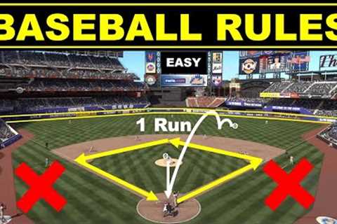 Baseball Rules for Beginners | Easy Explanation