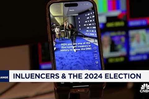 Social media influencers playing big role in 2024 election