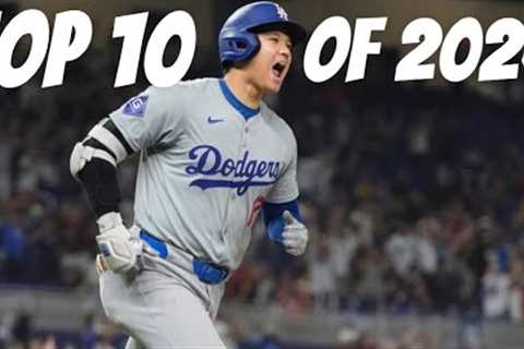 Top 10 BEST MLB Moments Of 2024