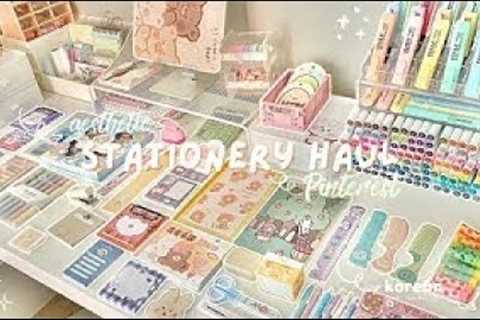 Back To School Stationery Haul 🎀  Stationary Pal 🎒💖  Aesthetic vibe